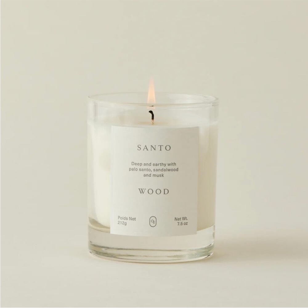 JENNI KAYNE OAK ESSENTIALS Santo Wood Jar Candle One Size NEW - Picture 2 of 13